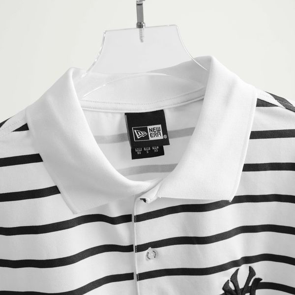 Áo Polo New Era Trắng Sọc Ngang Hàng Chính Hãng 13982318