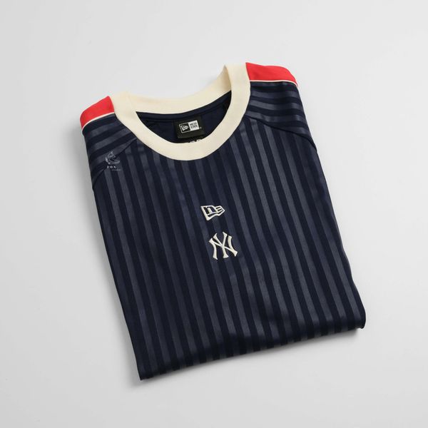 Áo Thun New Era NY Navy Sọc Hàng Chính Hãng 15877460