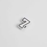 Charm Jibbitz Nhựa Chữ - Sỗ Gắn Dép Sục