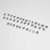 Charm Jibbitz Nhựa Chữ - Sỗ Gắn Dép Sục