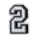 Charm Jibbitz Nhựa Chữ - Sỗ Gắn Dép Sục