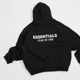 Hoodie Fear Of God Black Limo Hàng Chính Hãng S25 | Fox Sneaker