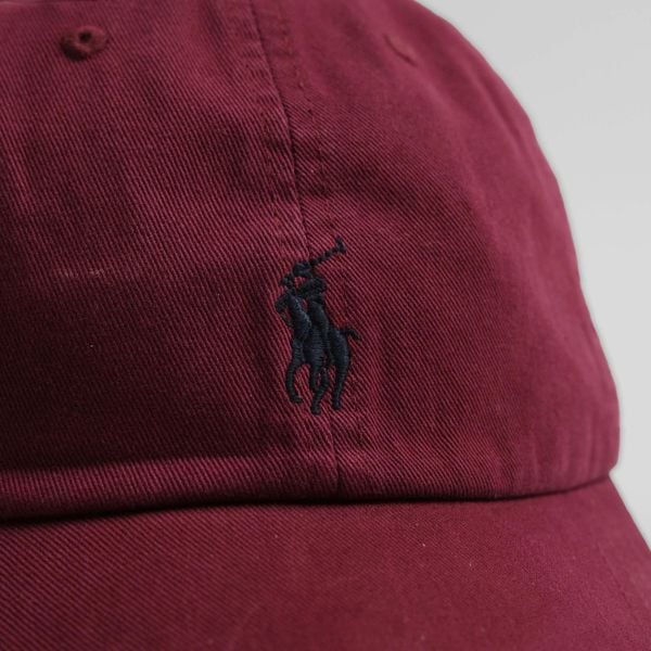 Nón Ralph Lauren Đỏ Mận Chính Hãng | Fox Sneaker