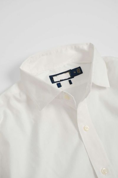 Sơ Mi Ralph Lauren  Trắng Logo Nâu Navy Hàng Chính Hãng