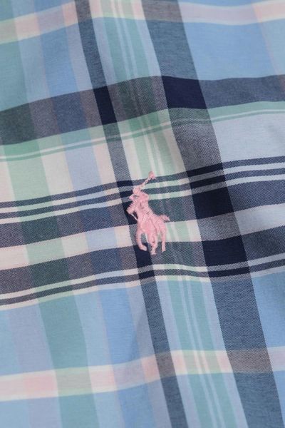 Sơ Mi Ralph Lauren Caro Logo Hồng Hàng Chính Hãng