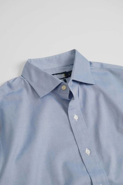 Sơ Mi Ralph Lauren Xanh Logo Nâu Hàng Chính Hãng