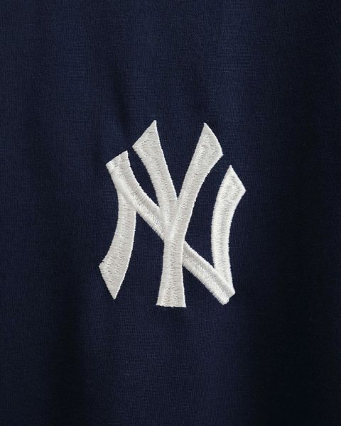 Áo New Era NY Navy Cổ Kem Hàng Chính Hãng 10932098