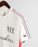  Áo Thun New Era Yankees Trắng Sọc Xanh Đỏ Hàng Chính Hãng 13255647 