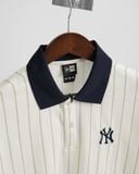 Áo Polo New Era Ny Trắng Sọc Xám Hàng Chính Hãng 16554421