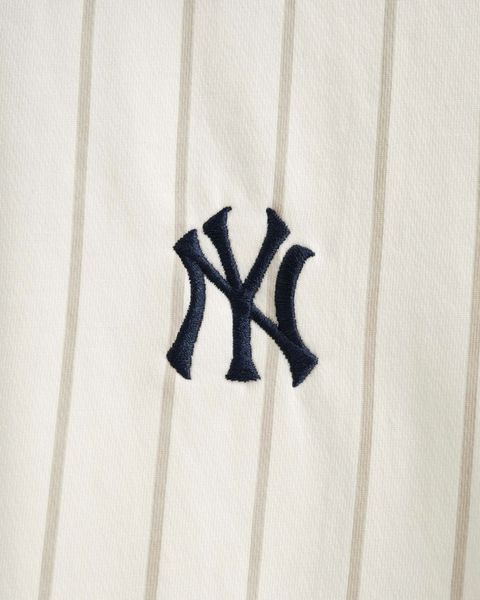 Áo Polo New Era Ny Trắng Sọc Xám Hàng Chính Hãng 16554421