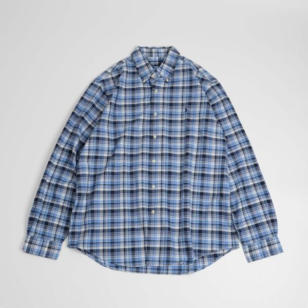 Sơ Mi Ralph Laurent Caro Navy Logo Navy