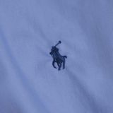 Sơ Mi Ralph Xanh Trơn Logo Navy 2