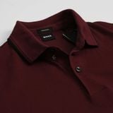 Polo Boss Đỏ Mận Hàng Chính Hãng