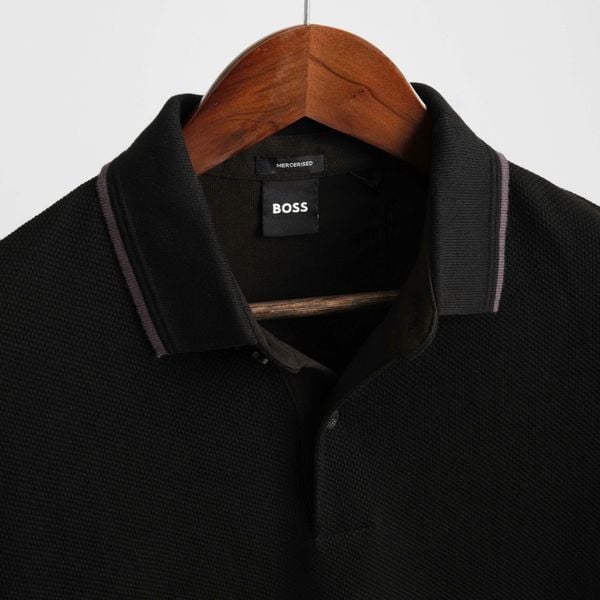 Polo Boss Đen Hàng Chính Hãng