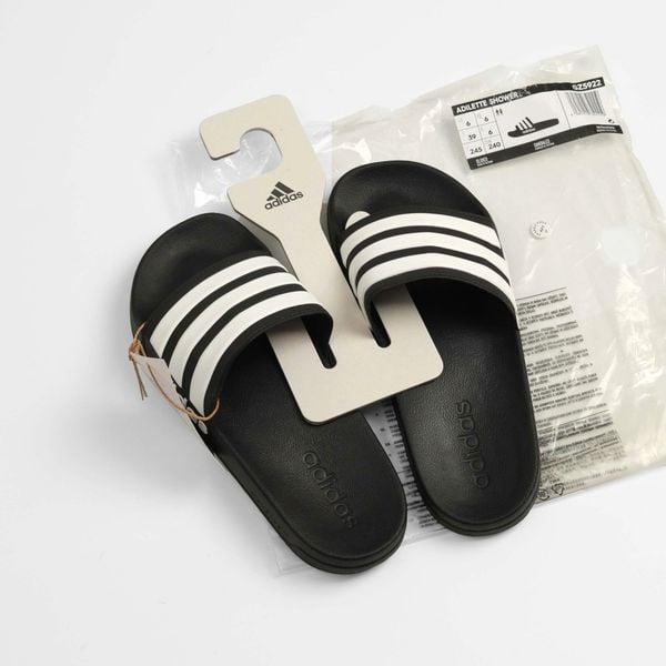 Dép Das Lite Đen Trắng Hàng Chính Hãng CODE: GZ5922 | Fox Sneaker