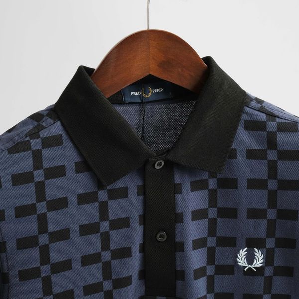 Polo Fred Perry Xanh Caro  Hàng Chính Hãng SP1812631
