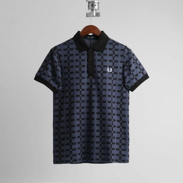 Polo Fred Perry Xanh Caro  Hàng Chính Hãng SP1812631