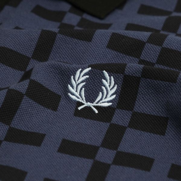 Polo Fred Perry Xanh Caro  Hàng Chính Hãng SP1812631