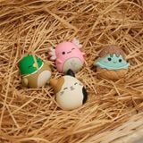 Dép xốp hoạt hình siêu dễ thương – Quai êm, đính charm 3D ngộ nghĩnh, đi nhẹ thoáng chân