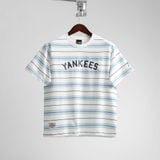 Áo Thun New Era Yankees Trắng Sọc Hàng Chính Hãng 14032985