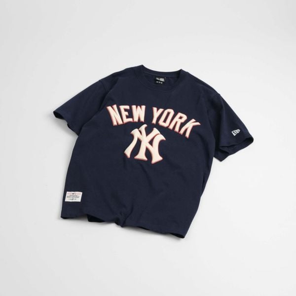 Áo Thun New Era NY Navy Phồng Hàng Chính Hãng 14032983