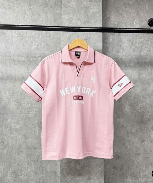  Áo Polo Jersey Hồng Cổ Viền Hàng Chính Hãng 12221414 