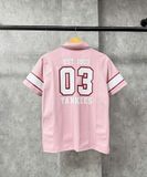  Áo Polo Jersey Hồng Cổ Viền Hàng Chính Hãng 12221414 