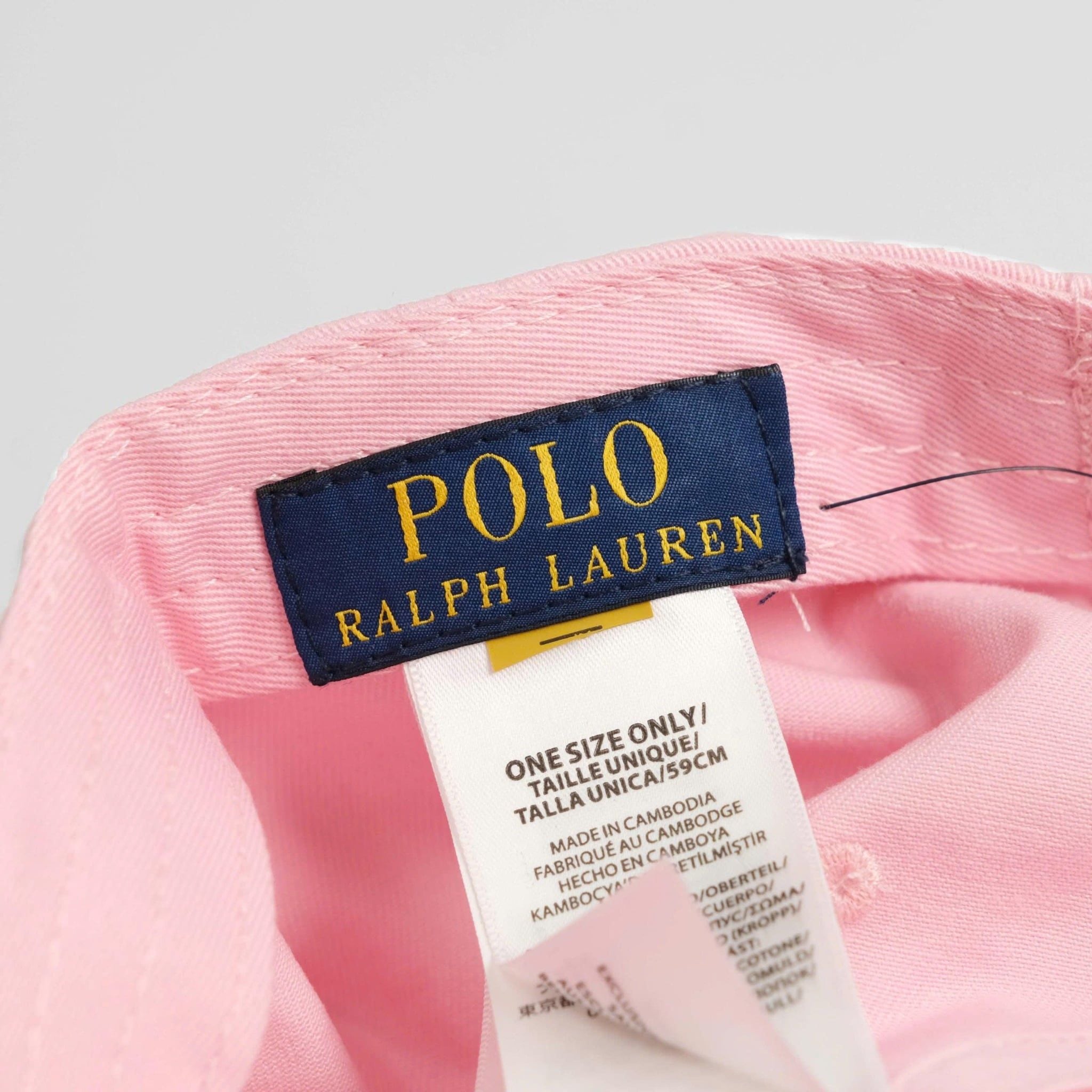  Nón Ralph Lauren Hồng 