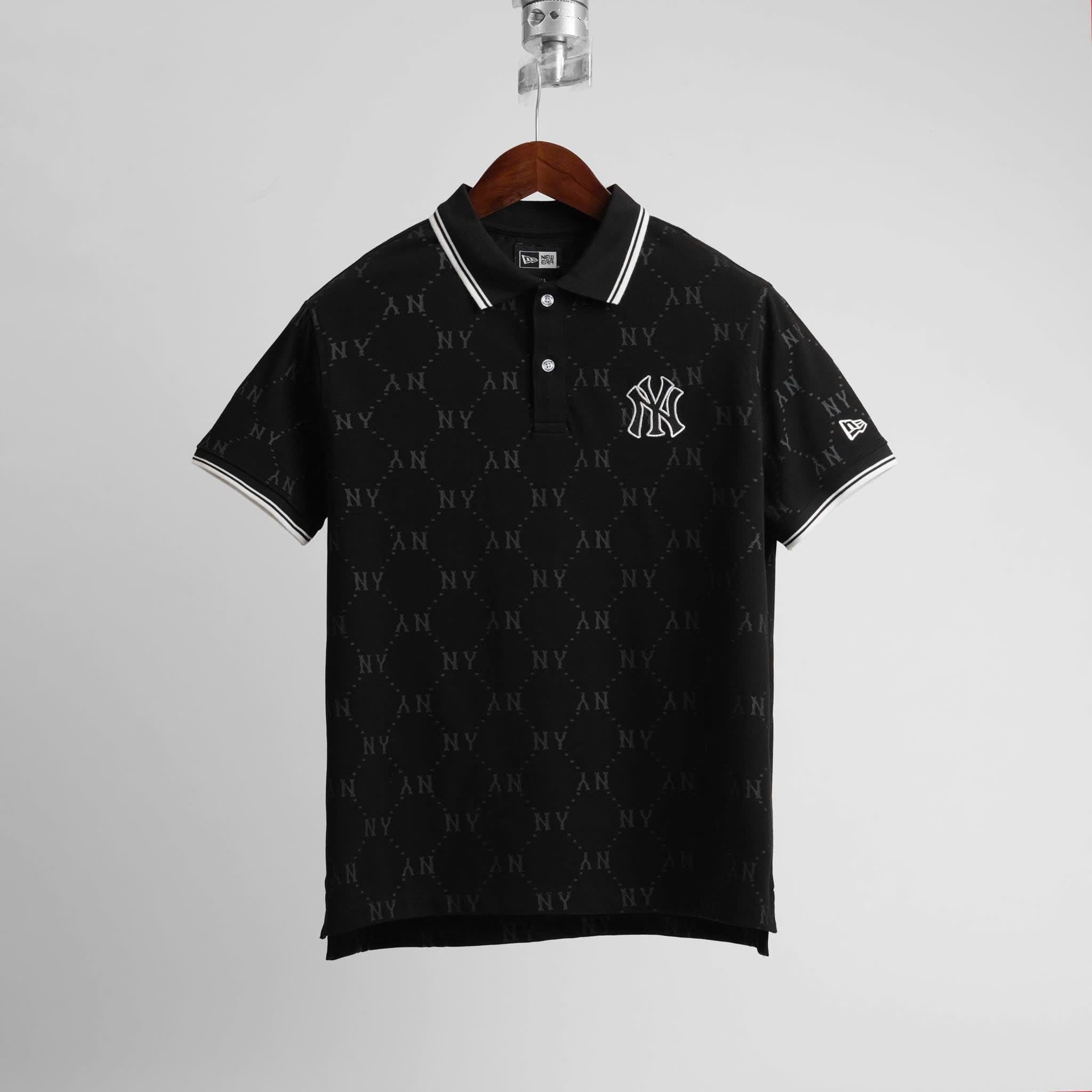  Polo New Era NY Mono Đen 13622798 Hàng Chính Hãng 