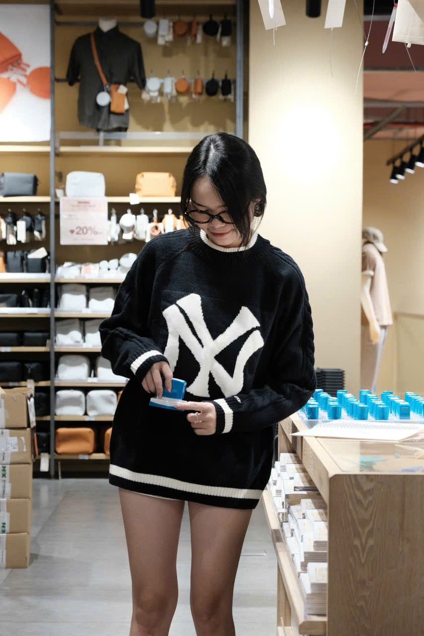  Áo Len New Era Ny Đen 12142452 Hàng Chính Hãng 