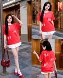  SALE - Áo Thun New Era 3NY Đỏ Hàng Chính Hãng CODE: 12225658 