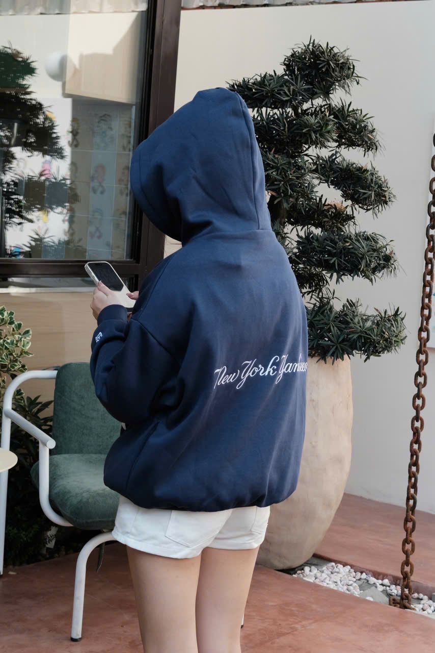  Hoodie New Era New York Navy Hàng Chính Hãng 14362963 
