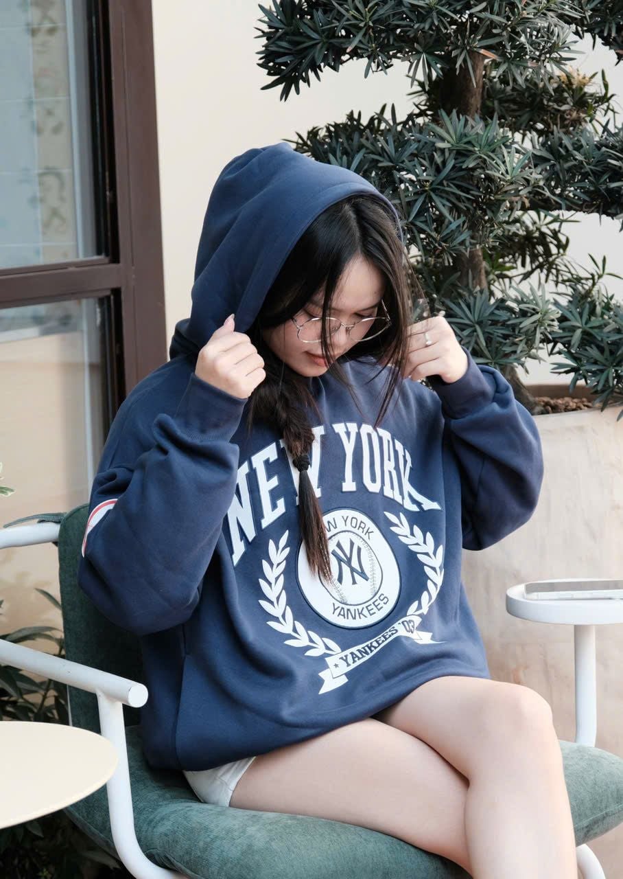  Hoodie New Era New York Navy Hàng Chính Hãng 14362963 