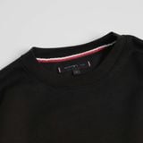  Sweater Tommy Đen Basic Hàng Chính Hãng 