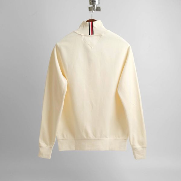  Sweater HALF ZIP Tommy Kem Logo TH Hàng Chính Hãng 