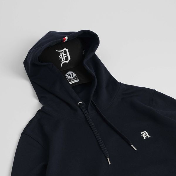  Hoodie Tommy TH Navy Hàng Chính Hãng 