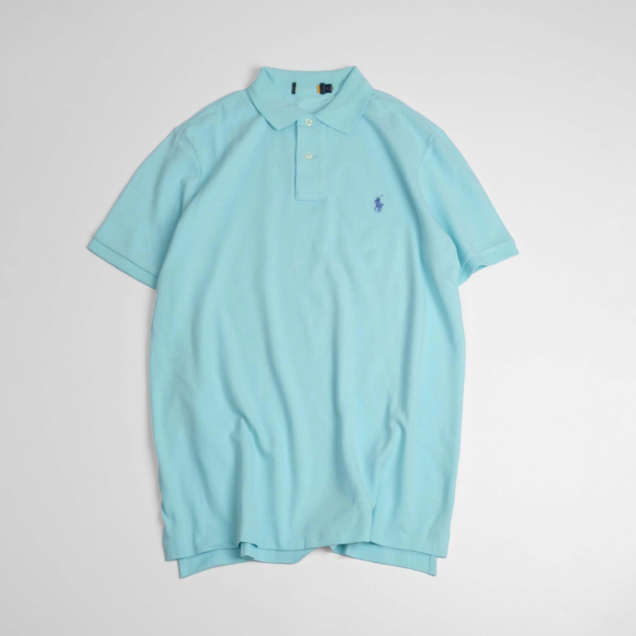  Polo Ralph Lauren Xanh Mint Logo Tím Xanh Hàng Chình Hãng SP1812745 