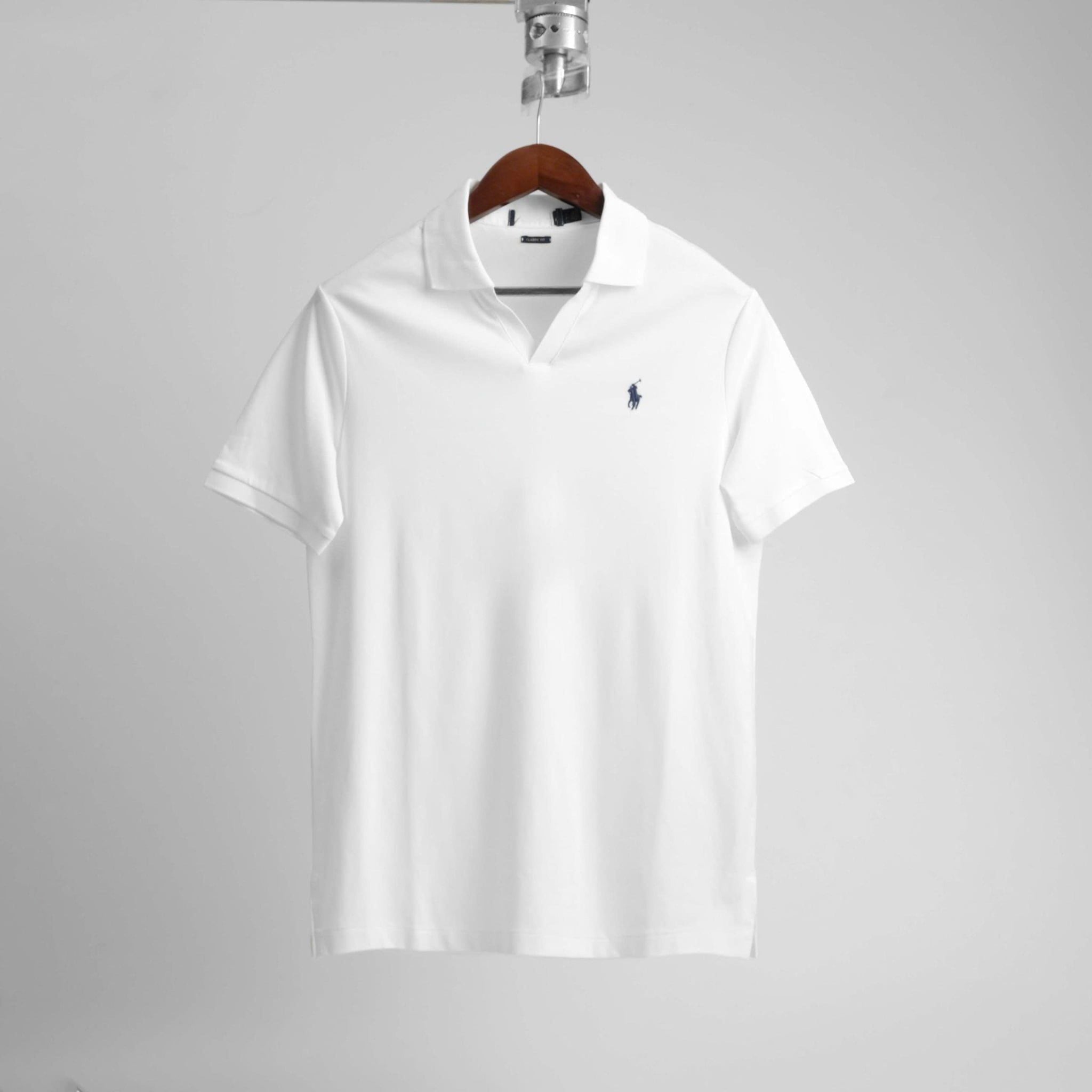  Polo Ralph Lauren Trắng Cổ V  Hàng Chính Hãng SP1812726 