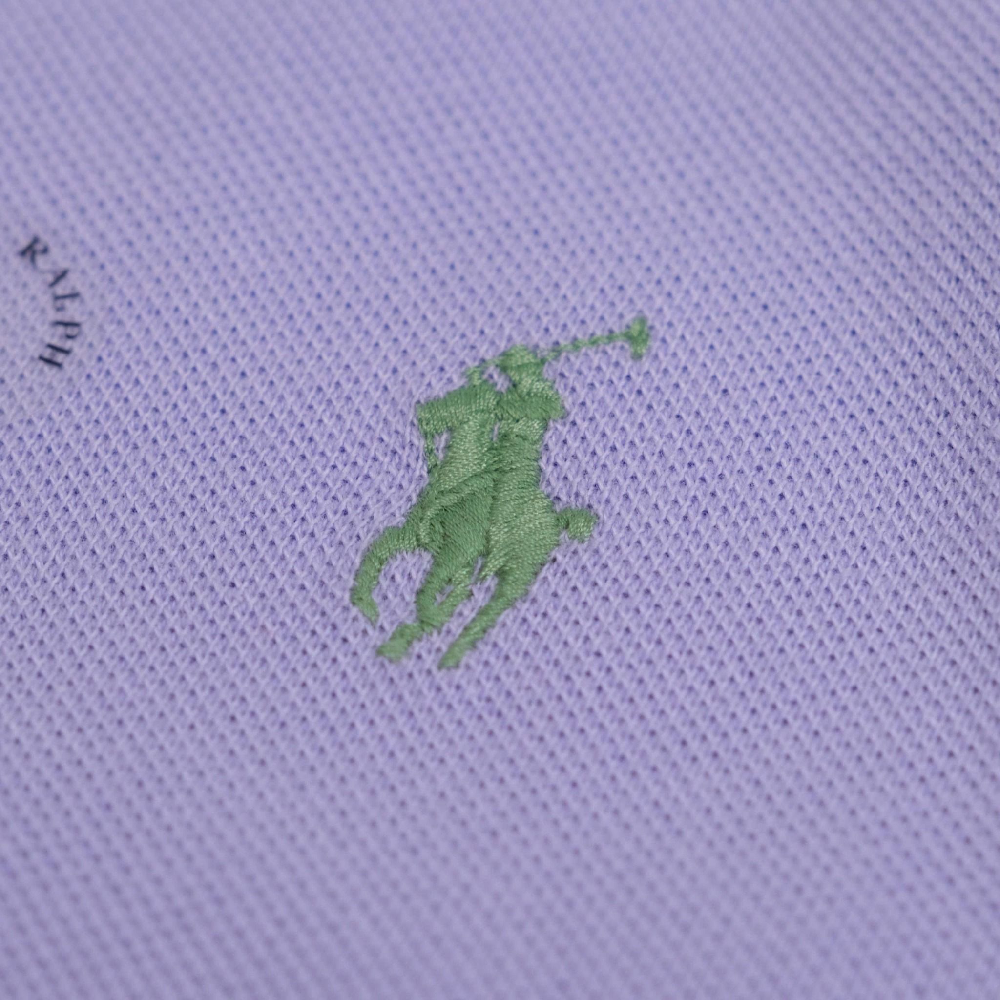  Polo Ralph Lauren Tím Logo Xanh Lá Hàng Chính Hãng SP1812721 