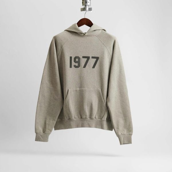  Áo Hoodie Essentials Fear Of God 1977 Dark Oatmeal Hàng Chính Hãng - Fox Sneaker 