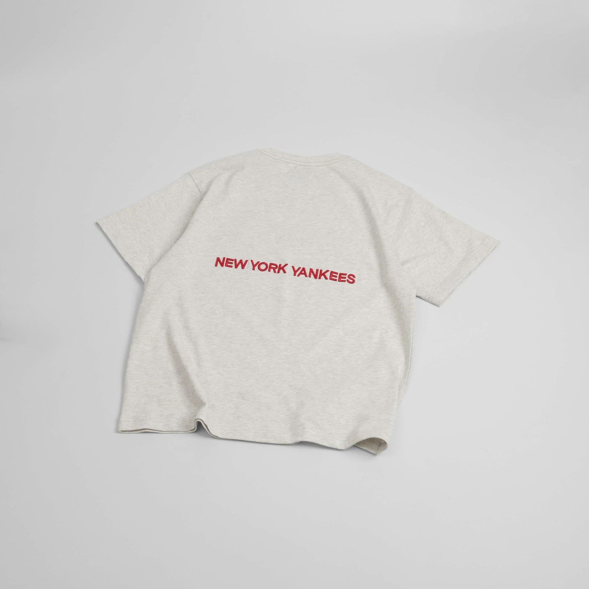  Áo Yankees Xám Thêu Đỏ Hàng Chính Hãng 13545695 