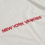  Áo Yankees Xám Thêu Đỏ Hàng Chính Hãng 13545695 