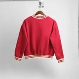  Sweater New Era Đỏ Bo Kem Hàng Chính Hãng 15367841 