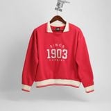  Sweater New Era 1903 Đỏ Cổ Kem Hàng Chính Hãng 