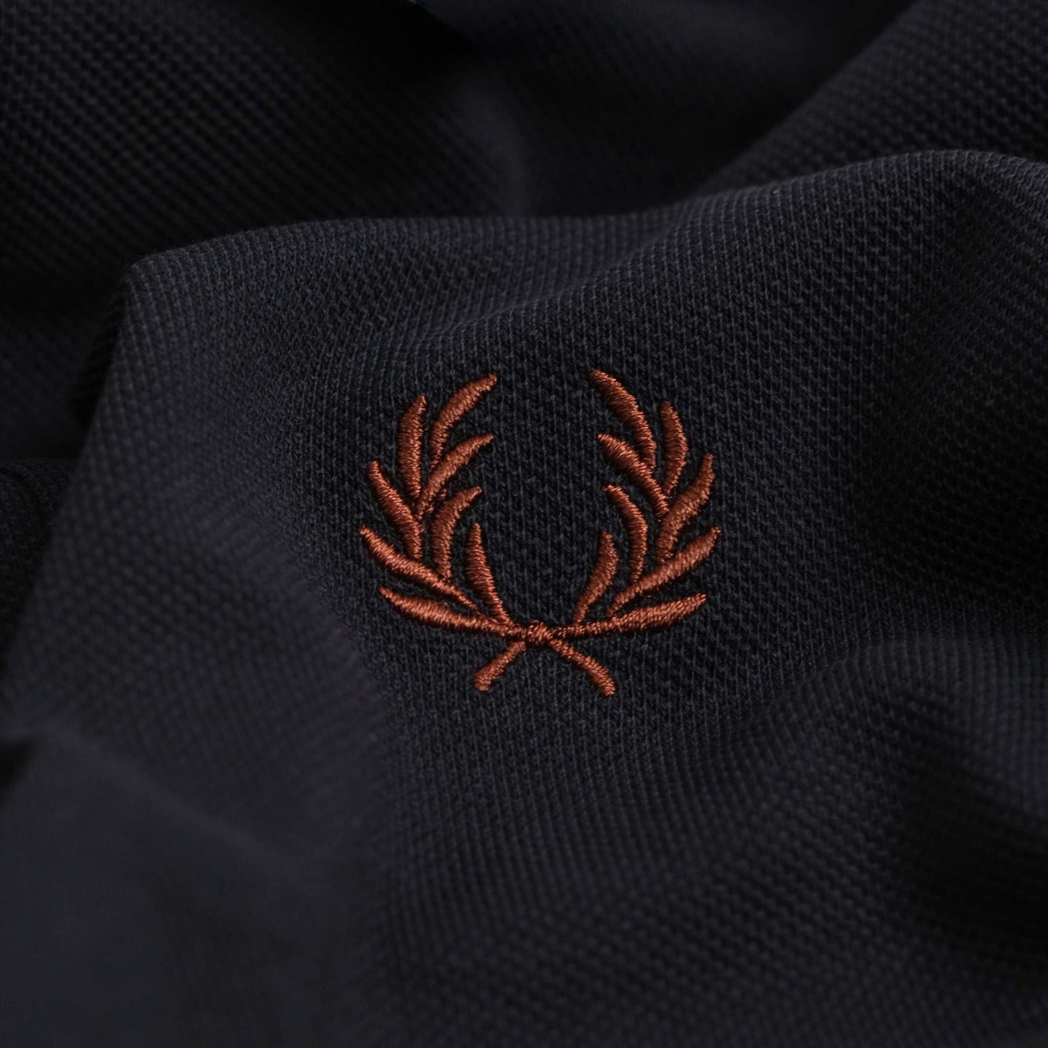  Polo Fred Perry Navy Viền Kem Hàng Chính Hãng 