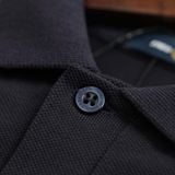  Polo Fred Perry Navy Viền Kem Hàng Chính Hãng 