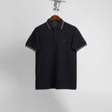  Polo Fred Perry Navy Viền Kem Hàng Chính Hãng 