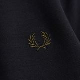  Polo Fred Perry Navy Cổ Nhiều Sọc Hàng Chính Hãng 