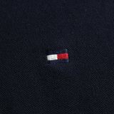  Polo Tommy Navy Tay Viền Hàng Chính Hãng 