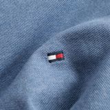  Polo Tommy Xanh Dương Tay Viền Hàng Chính Hãng 